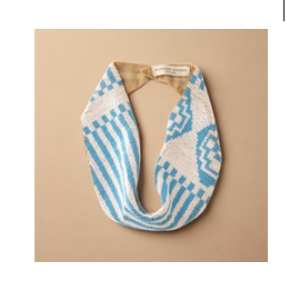 NWT - Mignonne Gavigan Aztec Beaded Scarf Necklace Mini - Picture 15 of 15